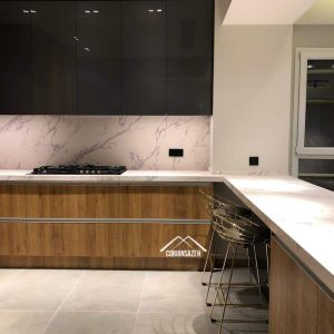 صفحه کابینت کوارتز رگه دار