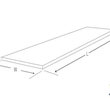 ابعاد ورق کورین