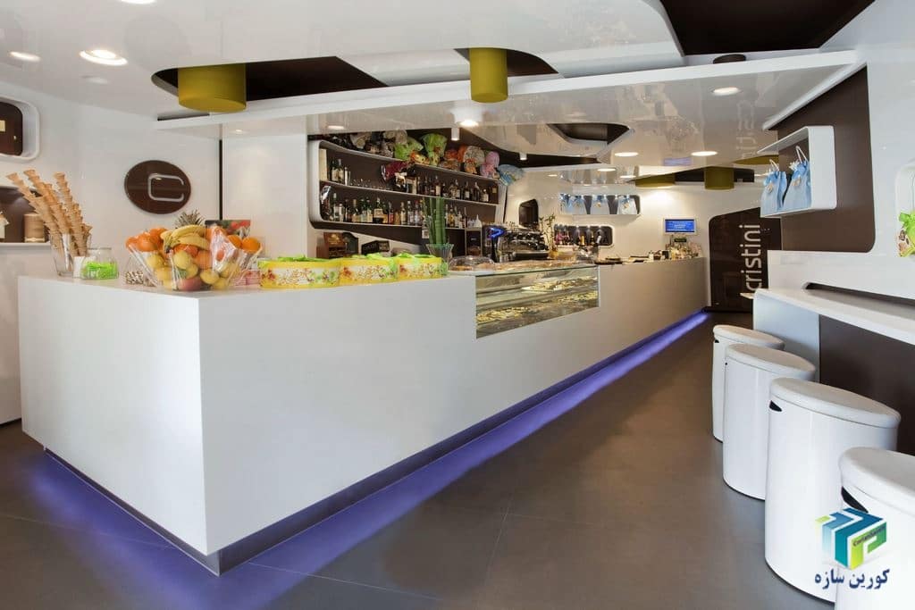 میز سلف سرویس کورین