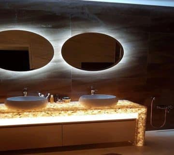 روشویی پنل سه بعدی