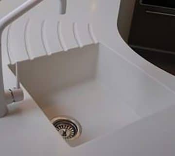 سینک کورین یکپارچه