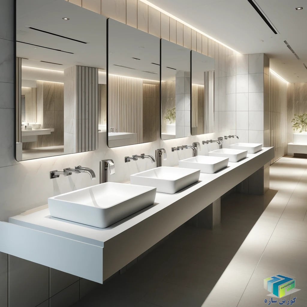 انواع از چه روشویی برای مکان های عمومی استفاده کنیم