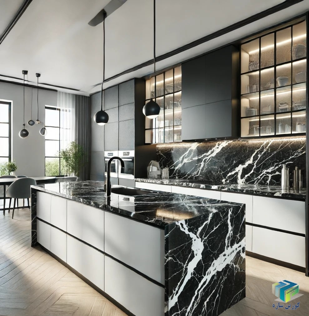 زییا کردن آشپزخانه مدرن