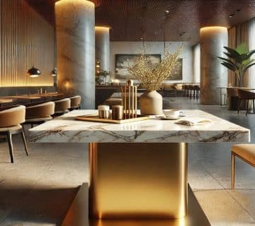 سنگ میز کافی شاپ