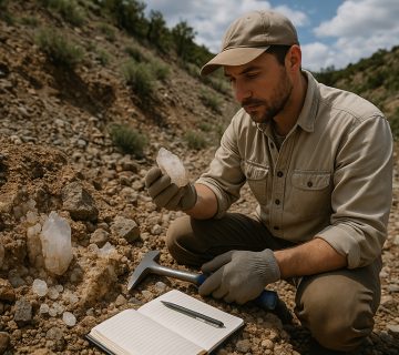 راهنمای جامع جستجو، شناسایی و استخراج کوارتز