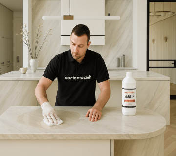 چگونه صفحه کابینت را تمیز کنیم؟